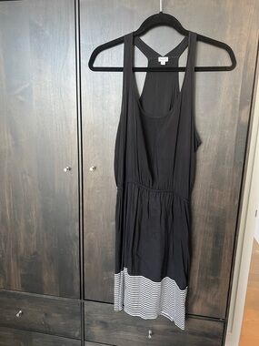 Black racerback Splendid dress - size small